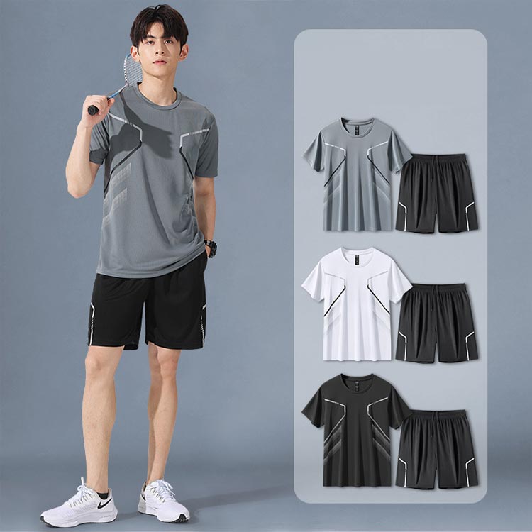 半袖 スポーツウェア メンズ Tシャツ 上下 セットアップ ジャージ上下セット ショ...