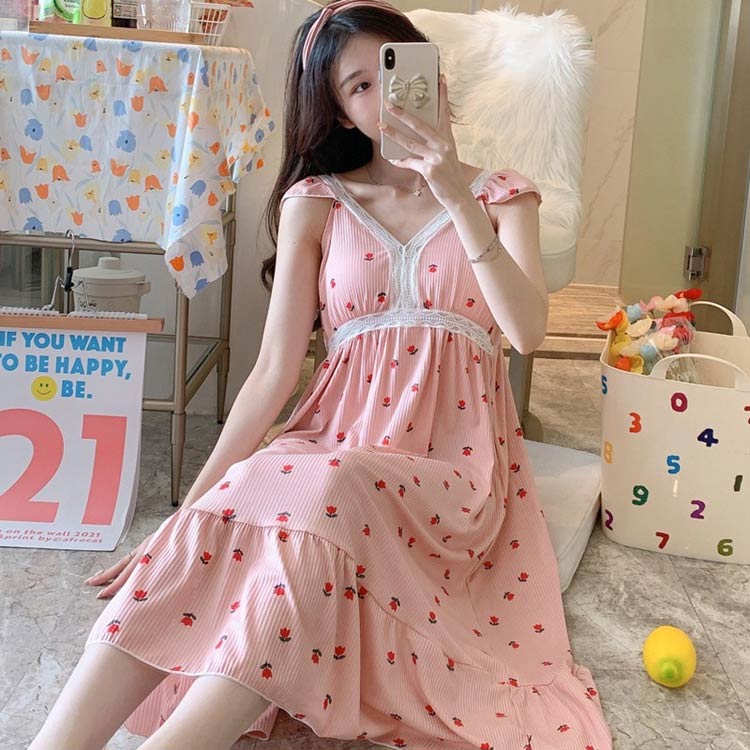 ワンピース カップ付き パジャマ 【送料無料】 ルームウェア 夏 ナイトブラ カップ付き マキシ丈 パジャマ キャミソールワンピース 一体型 レディース ワンピース カップ付きインナー 可愛い おしゃれ 春夏 ナイトブラワンピース ルームウェア一体型 かわいい