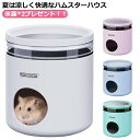 クーラー冷却ハウス 家 クーラー 冷房 冷却 熱中症対策 ハウス 涼感 ハムスター 小屋 夏 氷嚢*2プレゼント!ハムスター ハムスター ひんやり ハムスターハ...