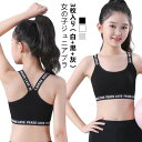 Y字 タンクトップ キッズ へそ出し 子供用 ハーフトップ ダンス 3枚セット 女の子 ガールズ スポーツブラ インナー 小学生 中学生 女子 英字 ノンワイヤー ファーストブラ スポーツブラ 綿 ブラジャー 下着 コットン 肌着 ジュニアブラ(4)