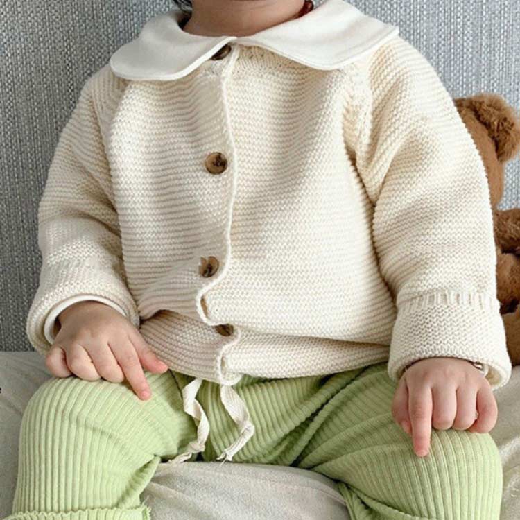 女の子 カーディガン 普段着 ベビー服 羽織り 男の子 男児 女児 トップス フロントボタン 子供 ニット アウター お出かけ 出産祝い プレゼント 女の子