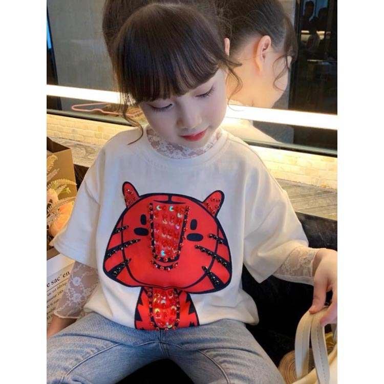 シースルー ハイネック 秋 140 レース 春夏 チュール トップス 100 シアートップス シースルー UVカット 80～160cm！ シースルートップス 刺繍 花柄 インナー 透け感 レイヤード 2枚セット！