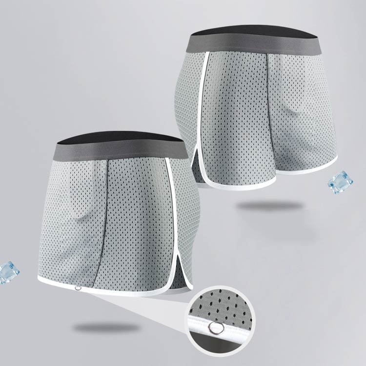 通気 メンズ 夏用 スカート メッシュ アイスタッチ インナー 2way メッシュパンツ ...