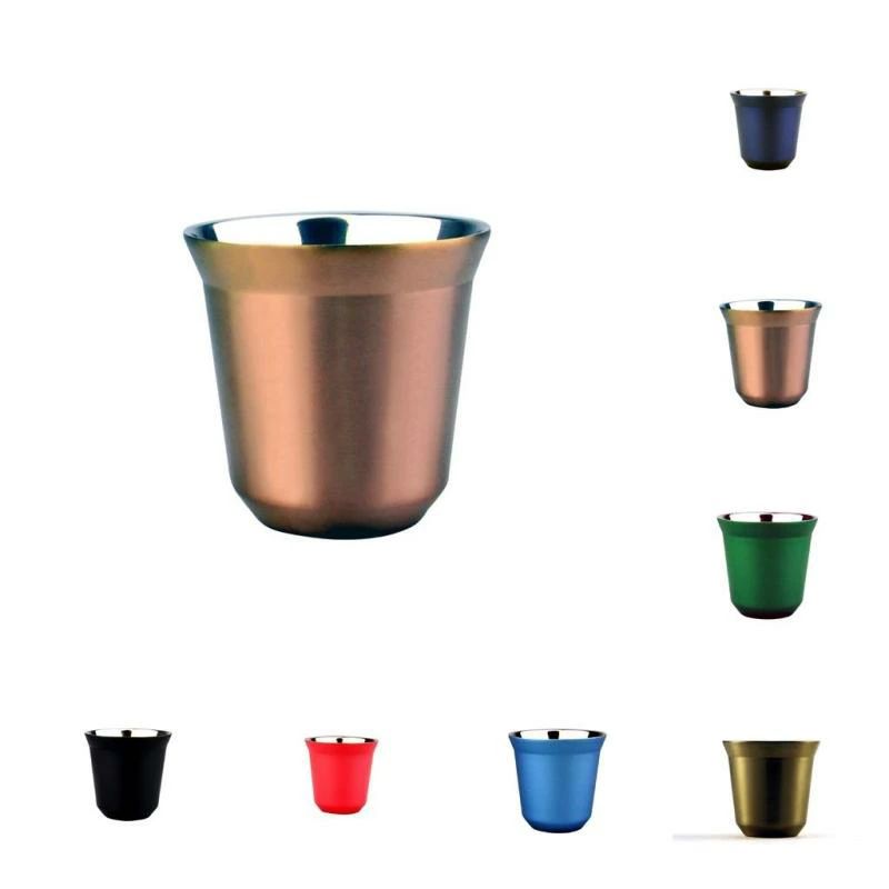 説明: コーヒーカップはホットコーヒーやアイスビールに適していますステンレススチールコーヒーカップの二重壁設計により結露を防止再利用可能な断熱コーヒーカップホットコーヒートラベルカップは丈夫で割れにくい適用範囲：コーヒー、バー、西洋料理店、...