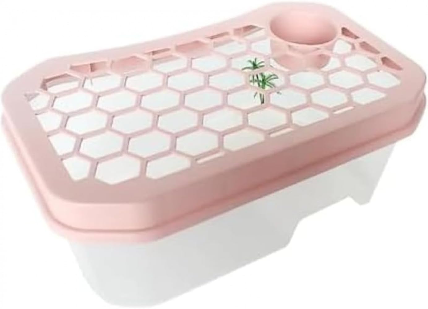 観察しやすい設計 家庭用亀飼育ケース 日向ぼっこ台・排水孔・階段・エサ皿付き ミドリガメ等に対応