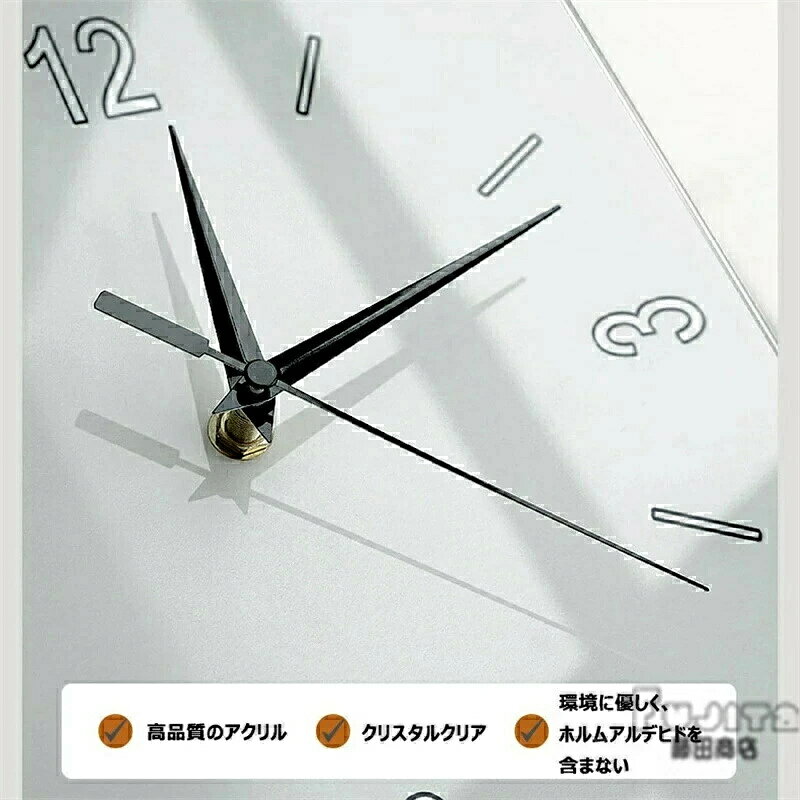 【スーパーSALE限定★】両面時計 角時計 デジタル時計 リビング 壁掛け センサースイッチグロー 明るい デジタルコーナー壁掛け時計 温度/湿度表示搭載 ホーム クリエイティブ デコレーション 振り子時計 多機能 西海岸スタイル ファッショ グレー クリームホワイト [2]