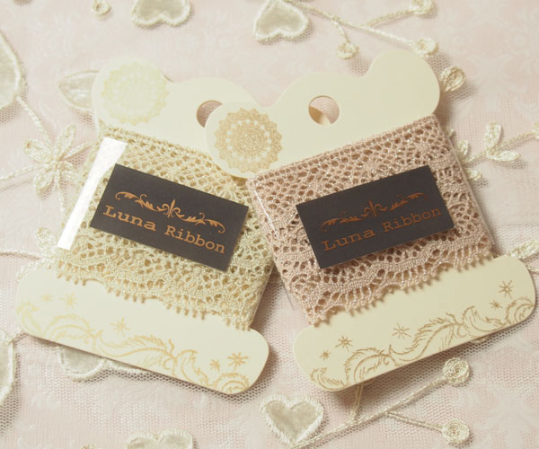 【ルナリボン】3007 レース101 1M/巻 メール便対応商品