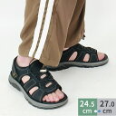 【NEW4,980⇒2,580円】サンダル スポーツサンダル メンズ マジックテープ 滑りにくい カジュアル SANDAL シューズ スポサン スポーツサンダル 黒(4)