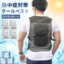 【マラソン限定、2点割引き】クールベスト 冷却ベスト男女兼用 熱中症対策 ベスト クール グッズ 軽量 保冷剤 暑さ対策 夏 公園 作業ベスト メンズ レディース