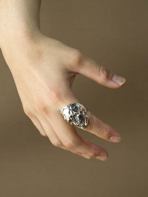 LegioMade[Shade]シルバーアクセサリー/シルバー925/Silver925/レギオメイド/リング/指輪/スカル/骸骨/