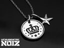 UCHUSENTAI:NOIZ×Lunatic NightsSPACE CROWN☆恋淫☆NECKLACE ノイズ/925/ペンダント/ネックレス/