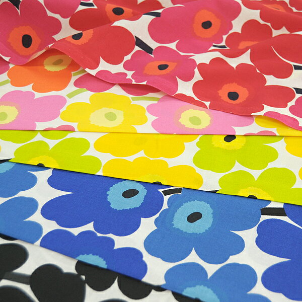 ★合計1.5mまでメール便【ネコポス】対応★生地 marimekko マリメッコ MINI UNIKKO ミニウニッコ 10cm単位はかり売り / 北欧 北欧デザイン フィンランドブランド おしゃれ かわいい 手芸