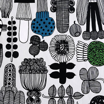 北欧オーダーカーテン marimekko マリメッコ PUUTARHURIN PARHAAT プータルフリン パルハート