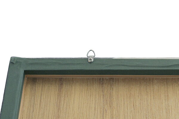 ファブリックパネル取付用 D型吊カン ネジ1個付