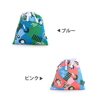 巾着袋 小 【コップ入れサイズ】 STUDIO HILLA スタジオヒッラ Hedgehog ヘッジホッグのサムネイル