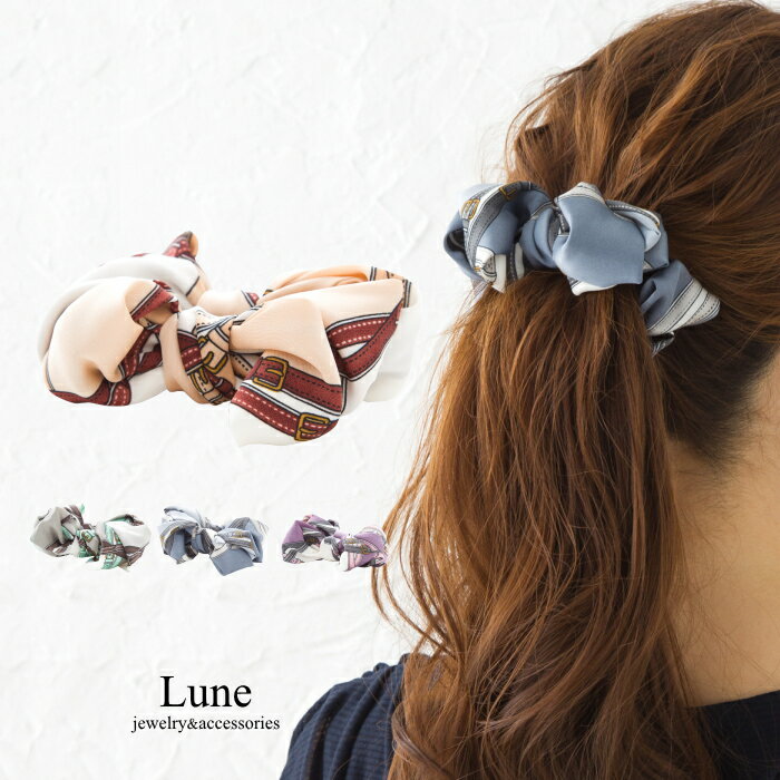 レトロ調スカーフバナナクリップスカーフ柄クラシカルバナナクリップヘアアクセサリーヘアアクセ