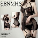 SENMHSガーター ランジェリー ガーターベルト シースルー えっち セクシーランジェリー 勝負 女性 可愛い セクシー レディース COSPLAY コスチューム