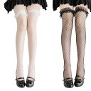 SENMHS白 ニーハイストッキング コスチューム コスプレ ロリ系 コスチューム用小物 レディース バーニーソックス かわいい 美脚 1足セット ハイソックス...