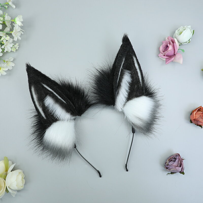 【300円OFFクーポンあり】SENMHS きつねみみ きつね 狐 狼 耳 手作り モコモコ COSPLAY アクセサリー コスプレ コスチューム用 衣装 仮装 変装 文化祭 イベント パーティー 学園祭 お遊戯 ハロウィン 男女兼用