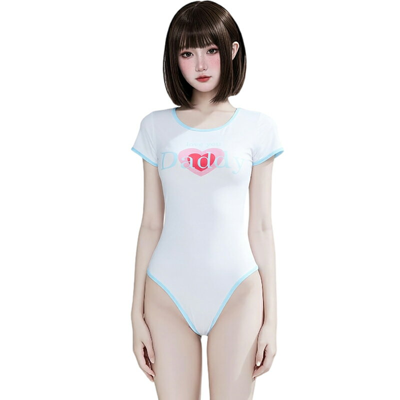 【即納】SENMHS レオタード コスプレ セクシー スク水 ハイレグ ボンテージ タイト 連体 可愛い アニメ スクール水着 ンジェリー ボデ..