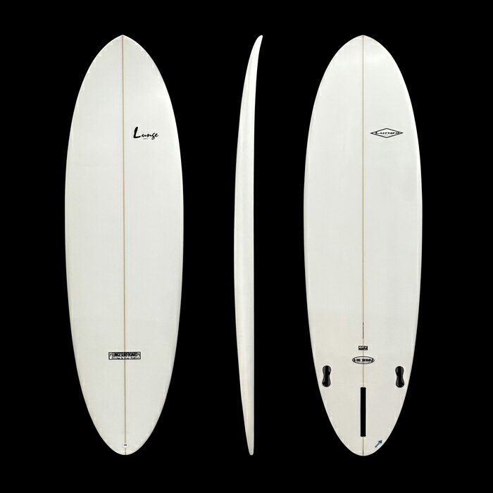 LUNGE KITE ミッドレングスサーフボード　EPS　クリア 　ファンボード　※配送方法：　1西濃運輸：営業所止めとなります。2佐川急便：自宅まで配送　のどちらかを選択できます。（西濃運輸支店止めはお引き取りが必要となります）