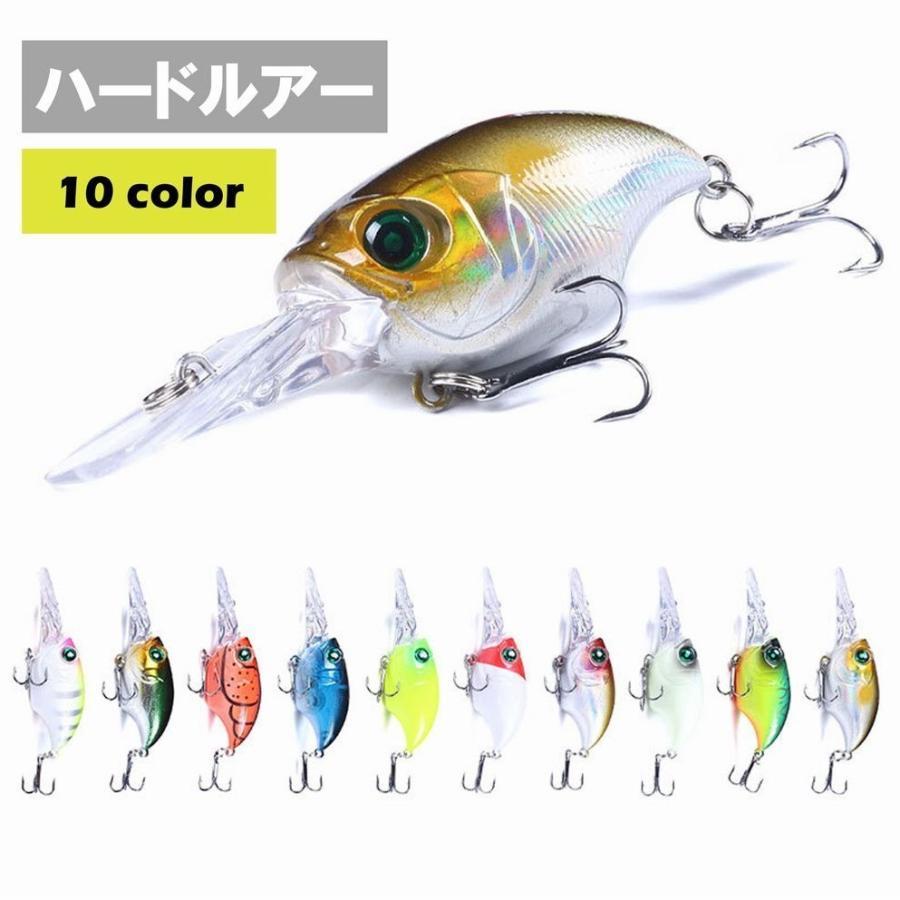ハードルアー ミノー プラグ シンキングミノー リップ付き リアフック付き フィッシング 釣り用品 釣り..