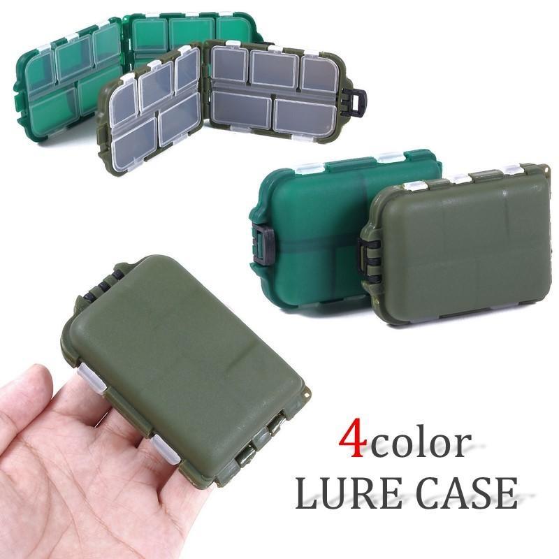 手のひらサイズのコンパクトなルアーケースです。10角に区切られておりそれぞれに蓋がついているので落としたり揺れたりしても中の物がごちゃごちゃしません♪釣り針やルアーなどの小物類をスッキリ整理しておけてとっても便利◎釘やパーツ収納としてDIYシーンでも活躍しそうですね♪♪【サイズについて】画像をご参照下さい。【素材について】ABS【カラーについて】生産ロットにより柄の出方や色の濃淡が異なる場合がございます。お使いのモニターや撮影時の光の加減などにより画像と実際の商品のカラーが異なる場合もございます。予告なしにカラーやデザインなどの変更がある場合もございます。