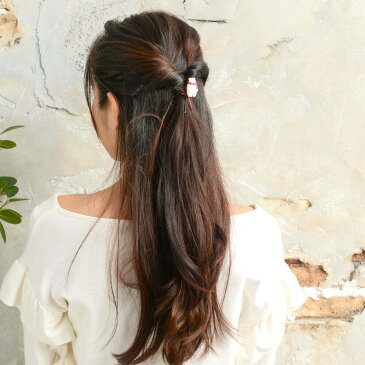 クリスマス ヘアゴム ヘアアクセサリー ヘアアクセ しろくま シロクマ 白熊 冬 レディース H