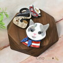 【メール便送料無料】ブローチ レディース 猫 ネコ ねこ メガネ サックス 音楽 セーラー 樹脂 可愛い プレゼント B(4)