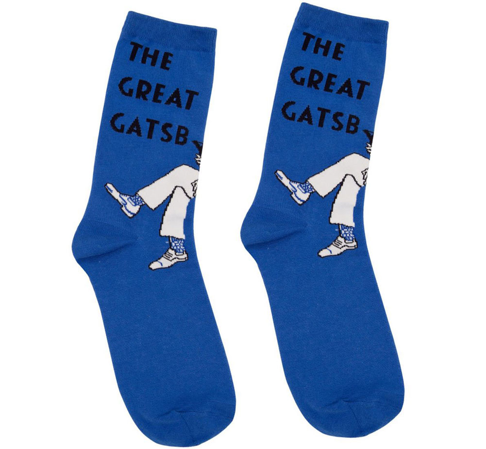  F. Scott Fitzgerald / The Great Gatsby (Lewis Ed) Socks