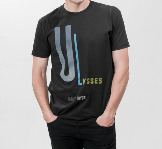 [Out of Print] James Joyce / Ulysses Tee (Black)