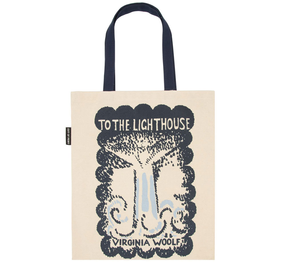 Out of Print Virginia Woolf / To the Lighthouse and Mrs. Dalloway Tote Bag