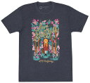 Out of Print L. M. Montgomery / Anne of Green Gables Tee Puffin in Bloom (Vintage Navy)