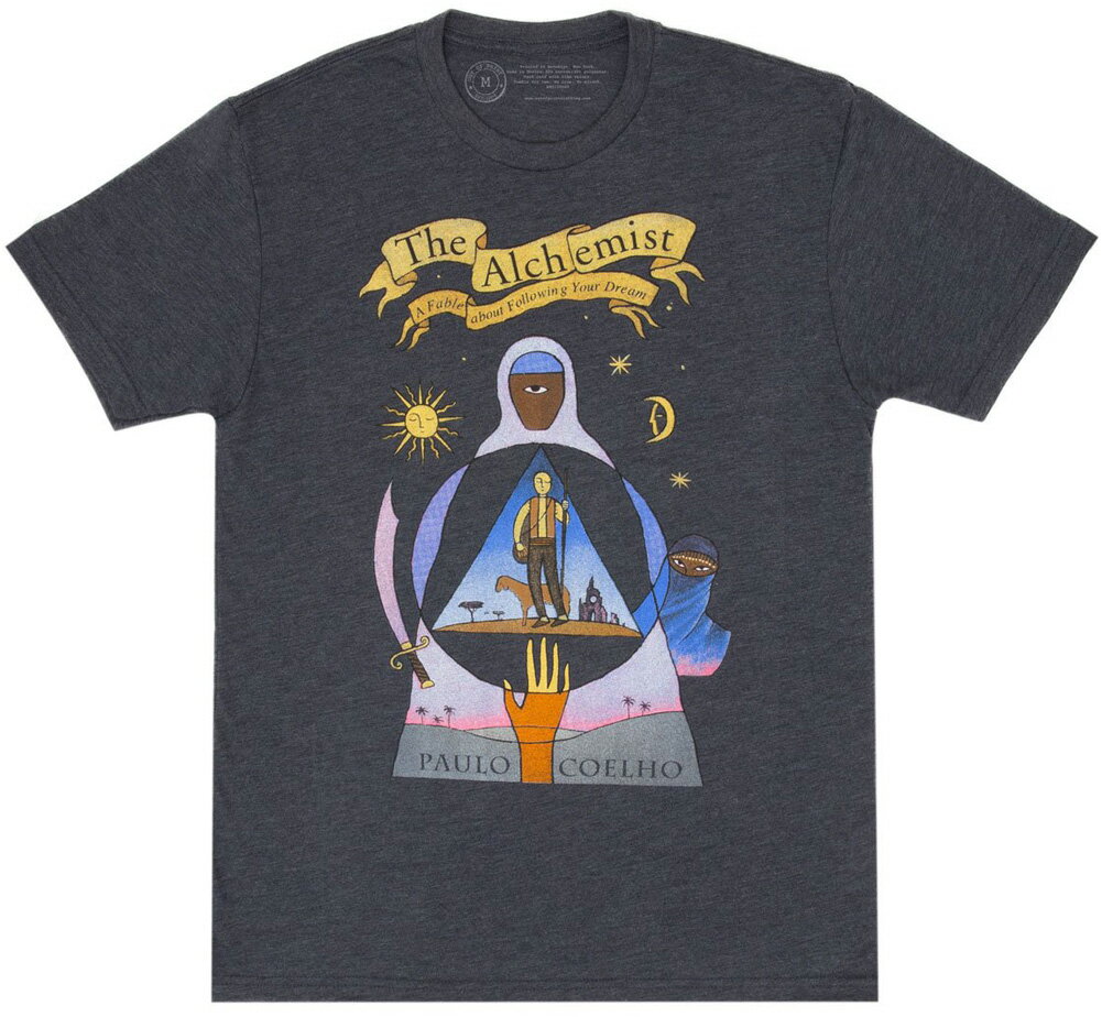 Out of Print Paulo Coelho / The Alchemist Tee (Vintage Navy)