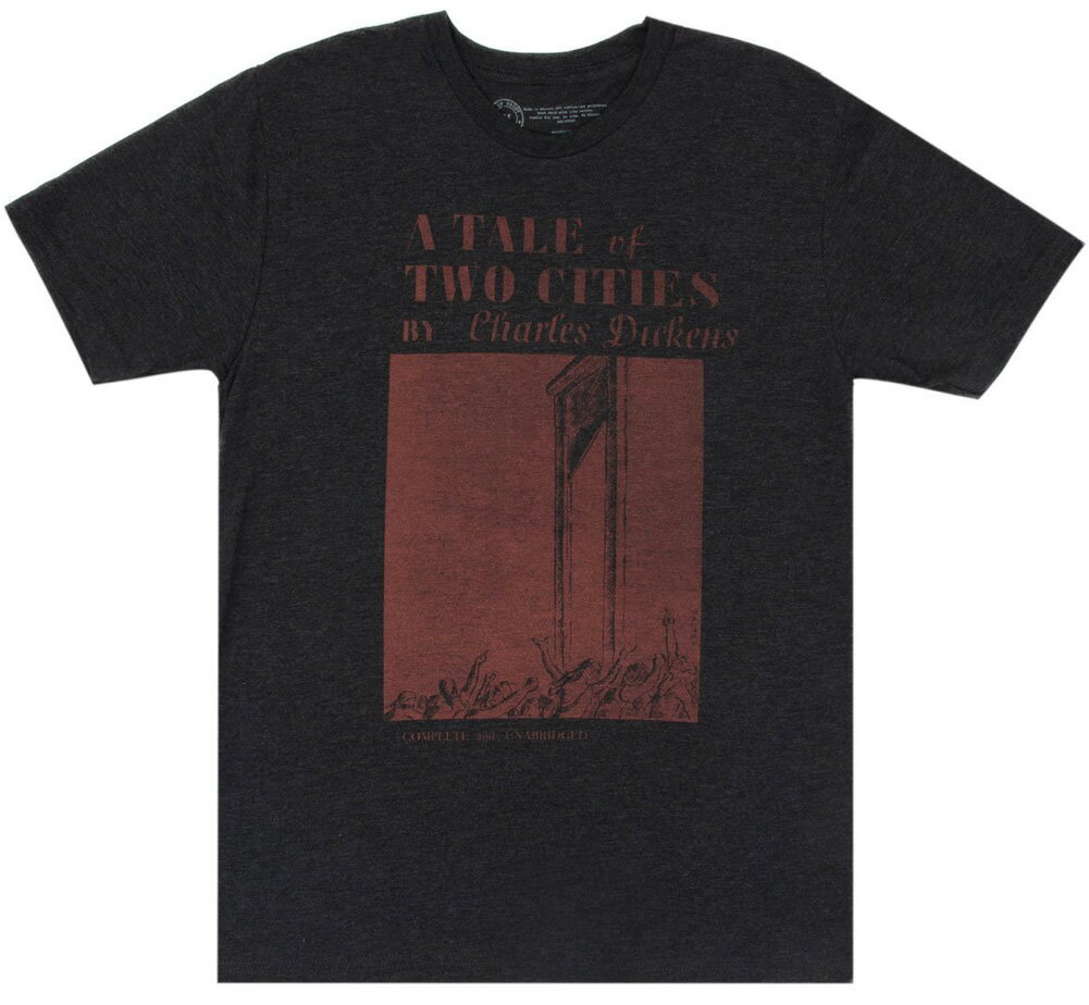 Out of Print Charles Dickens / A Tale of Two Cities Tee (Vintage Black)