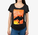 Out of Print Maya Angelou / I Know Why the Caged Bird Sings Relaxed Fit Tee (Vintage Black) (Womens)