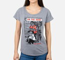 Out of Print Jack Kerouac / On The Road Relaxed Fit Tee (Premium Heather) (Womens)