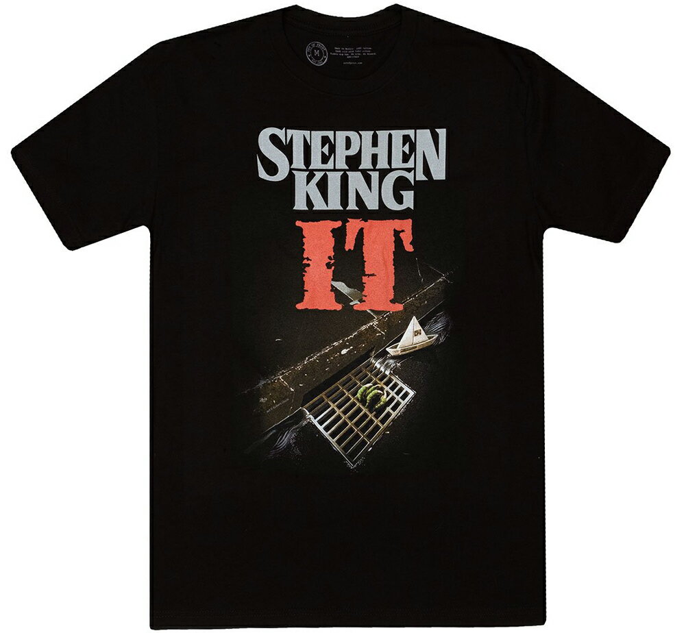 [Out of Print] Stephen King / It Tee (Black)