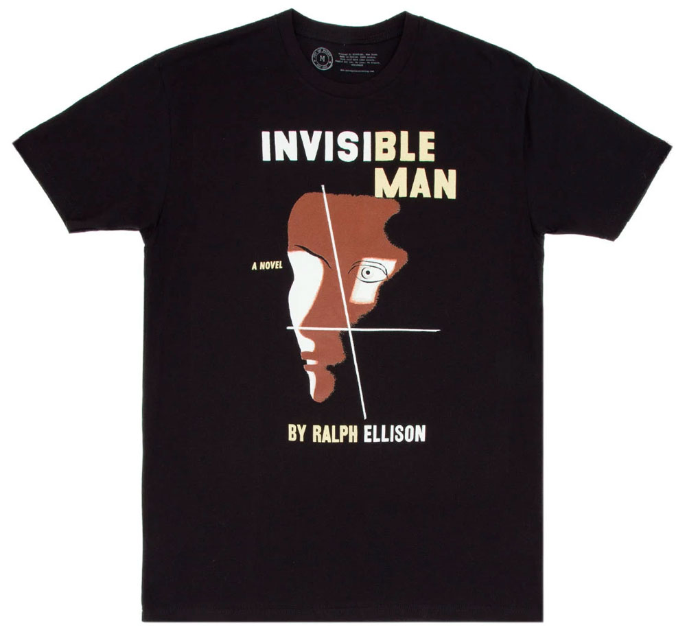 Out of Print Ralph Ellison / Invisible Man Tee (Black) - アウト オブ プリント ラルフ エリソン / インビジブル マン Tシャツ
