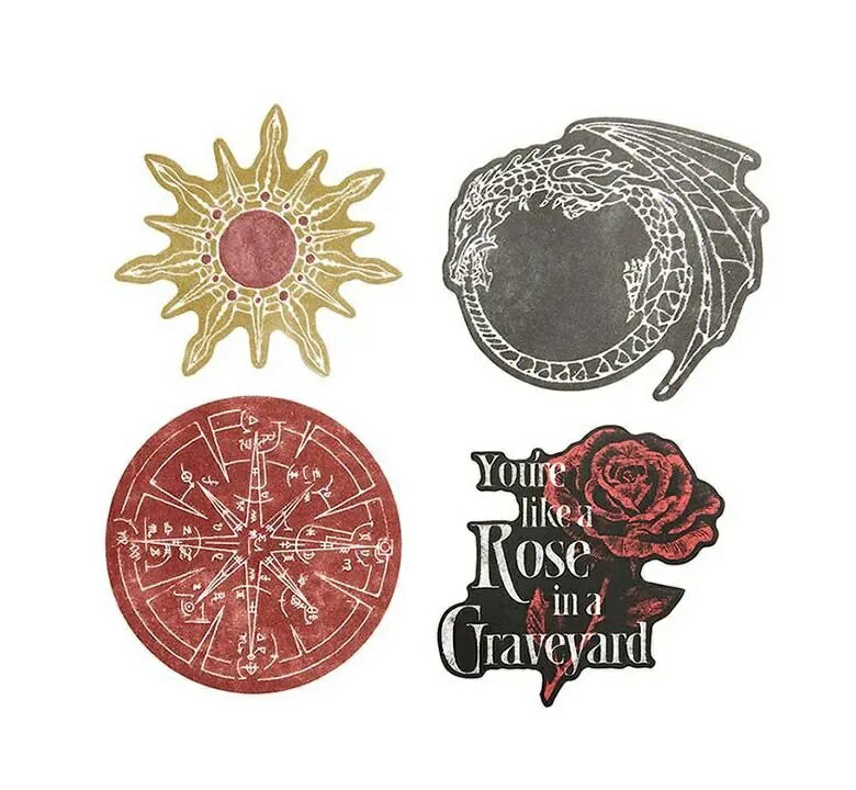 [Out of Print] SenLinYu / Alchemised Stickers [Set of 4] - アウト・オブ・プリント センリンユー / アルケミスト ステッカーセット