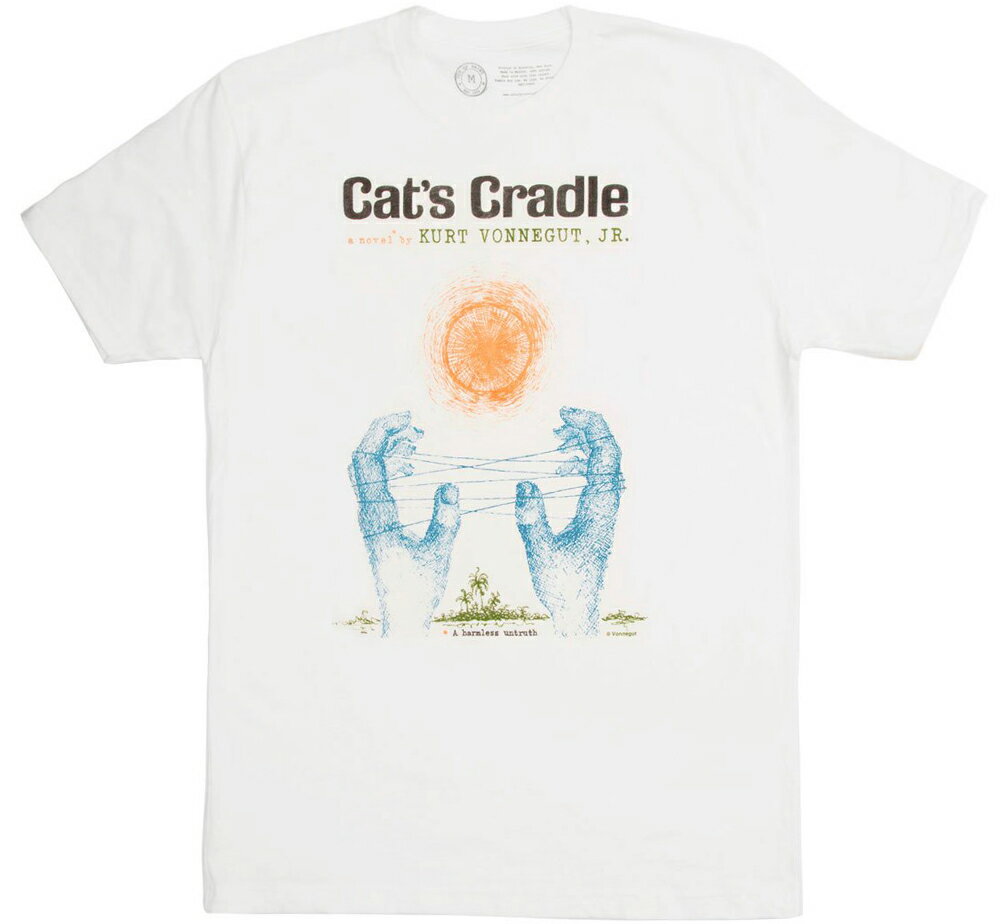 [Out of Print] Kurt Vonnegut / Cat's Cradle Tee (White) - カート・ヴォネガット Tシャツ