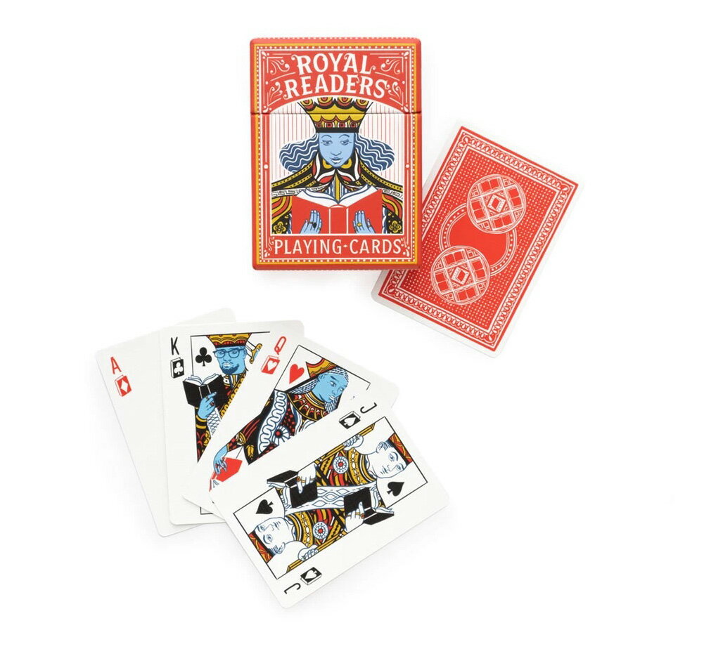 [Out of Print] Royal Readers Playing Cards