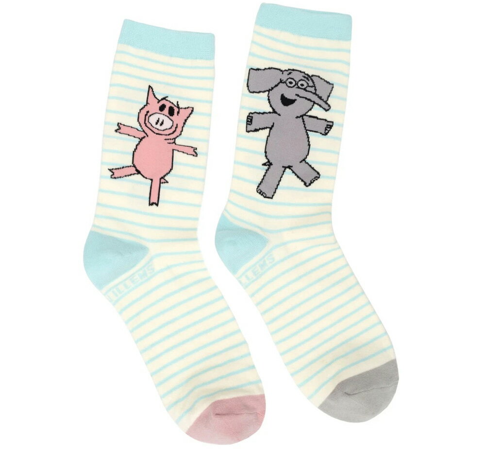 [Out of Print] Mo Willems / Elephant & Piggie Socks - [EEBY / ԂV[Y (2007~) \bNX