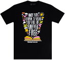  Frederick Douglass / Once You Learn to Read Tee (Black) - フレデリック・ダグラス / ヨランダ・ムタレ Tシャツ