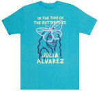[Out of Print] Julia Alvarez / In the Time of the Butterflies Tee (Tahiti Blue) - フリア・アルバレス / 蝶たちの時代 Tシャツ