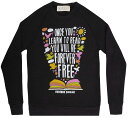  Frederick Douglass / Once You Learn to Read Sweatshirt (Black) - フレデリック・ダグラス スウェット