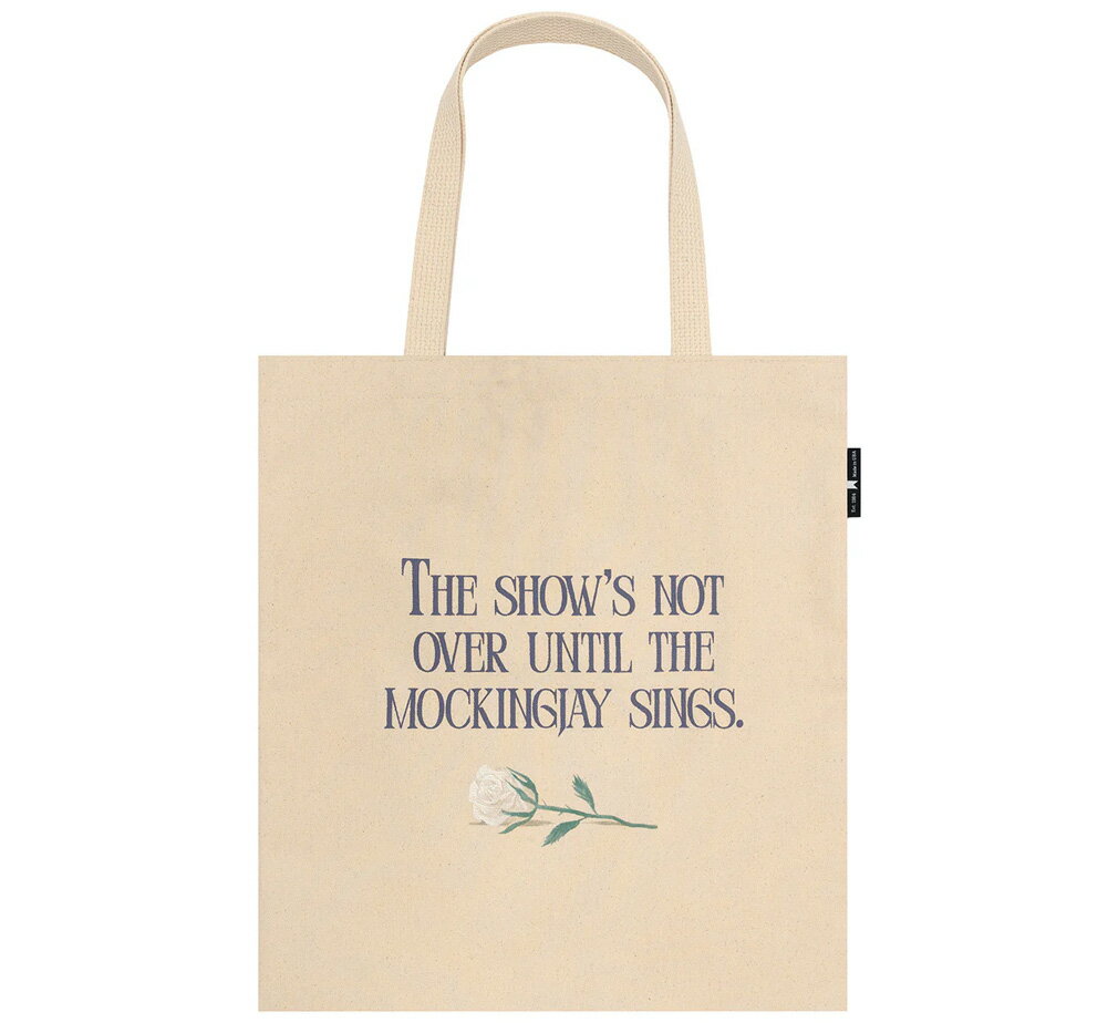 [Out of Print] Suzanne Collins / Hunger Games: The Show's Not Over Tote Bag - �ϥ󥬡��������� �ȡ��ȥХå�
