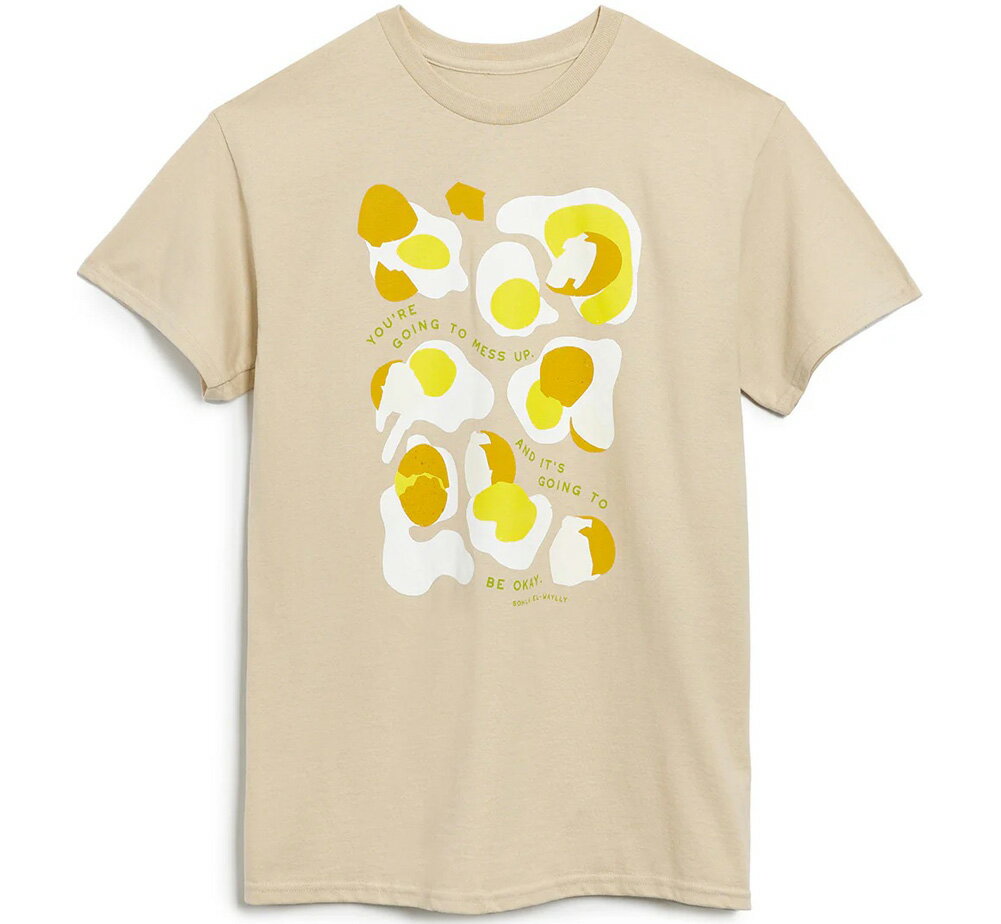 Out of Print Sohla El-Waylly / You 039 re Going to Mess Up Tee (Natural) - アウト オブ プリント ソーラ エル＝ワイリー Tシャツ