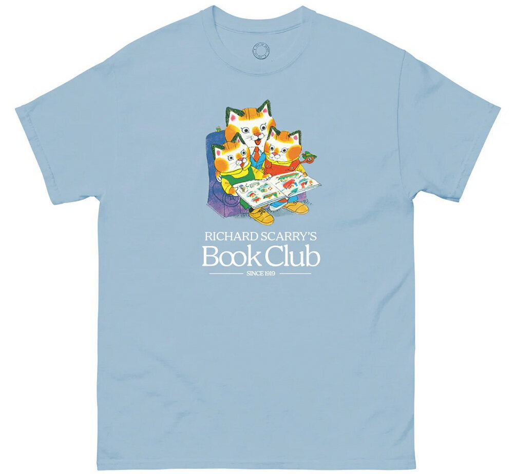 Rakuten - [Out of Print] Richard Scarry / Book Club Tee (Light Blue) - [アウト・オブ・プリント] リチャード・スキャリー Tシャツ