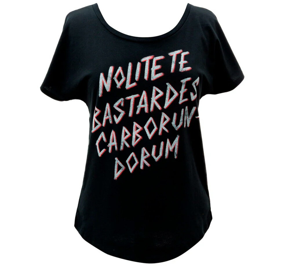 乐天商城 - [Out of Print] Margaret Atwood / The Handmaid's Tale Women's Relaxed Fit Tee (Black) - アウト・オブ・プリント 侍女の物語 Tシャツ